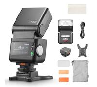 Godox iT32 with X5-S Camera Flash Kit for Sony, Detachable Magnetic Hotshoe/Trigger Design with TTL & HSS, 2.4G Multi-Flash Sync, Built-in Battery, Touch Screen, with Diffuser, Filters, Storage Bag