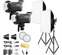 GODOX LA150D Continuous LED Video Light 190W 84800 Lux Adjustable Brightness Daylight Balanced LED Light with App Control Litemons + Colour Filter Gels + 12 Month Extended Warranty Card (3 Yrs)