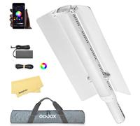 GODOX LC1000 R LC1000R 100W Handheld RGB LED Light Stick Lighting,2500-8500K CCT,CRI 96+ TLCI 96+, 65W/100W(P Model), 15 FX Lighting Effects, with Barndoor for Vlog, YouTube, Live Streaming, Portraits