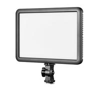 GODOX LDP18Bi Bi-Colour On-Camera Edge-Lit LED Panel, 2800-6500K, Built-In Lighting FX, LCD Display, NP-F Powered, for Vlogging, Weddings & Photojournalism