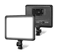 Godox LDP18D LED Video Light 21W Photography Light Panel 5600K Adjustable Brightness 8 FX Lighting Effects with Cold Shoe Adapter for Vlog Live Streaming Wedding