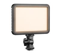 Godox LDP8Bi Bi-Colour On-Camera LED Panel, Edge-Lit Design, 2800-6500K, Built-In Lighting FX, LCD Display, NP-F Powered, for Vlogging, Weddings & Photojournalism