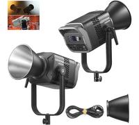 Godox LE600Bi 620W COB LED Video Light with Bowens Mount, Bi-Color 2800K-6500K, CRI/TLCI≥98, Dimmable, Bluetooth/DMX Control, for Professional Studio, Streaming, Photography (Black)