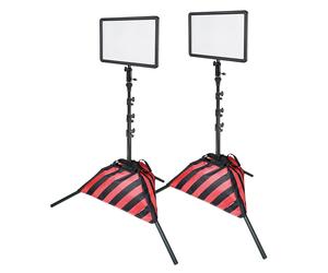 Godox LEDP260C Twin Head LED Video Light Tripod Kit