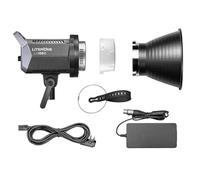 Godox Litemons LA150D LA150 150W LED Video Light Daylight 5600K CRI96 Bowens Mount Silent Dimmable Budget Continuous Lighting Studio Photo Light Video Recording Streaming Portrait Photography (Single)