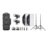 Godox Litemons LA300R K2 RGB LED Light 2 Light Kit (black)