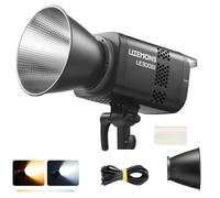 Godox LITEMONS LE300Bi 320W Bi-color LED Video Light, 2800K-6500K Dimmable Studio Light with 11 FX Lighting Effects, CRI 98 LED Photography Light with Reflector, Support Wired DMX/RDM/APP Control