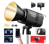 Godox Litemons LE300Bi COB Video Light, Professional Bowens Mount Studio Continuous Video Light 2800K~6500K, 58900Lux@1m, CRI/TLCI98 (LE300Bi black)