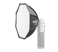 Godox LM-S25 Mini Octagonal Softbox Diffuser Compatible with Godox Lux Master Retro Camera Flash
