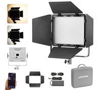 Godox LP400BI Led Video Light Panel,36W Dimmable Bi-Color 2800K-6500K,CRI≥96 TLCI≥96,with 11 FX Modes,Support APP Control for Gaming,Streaming Zoom,Studio Photography,Video Recording (1PCS)