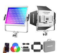 Godox LP400R RGB LED Panel Light 36W Photography LED Video Light | 360° RGB/1800K-10000K/CRI 96+/TLCI 96+/ 14 FX Modes for Game Streaming YouTube Photography