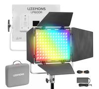 Godox LP600R RGB LED Panel Light 60W Photography LED Video Light | 360° RGB/1800K-10000K/CRI 96+/TLCI 96+/ 14 FX Modes for Game Streaming YouTube Photography