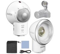 Godox LUX ELF Retro Camera Flash Portable On-Camera Flash 6000K±200K Built-in Battery with Type-C Charging Cable Compatible with Canon Sony Nikon