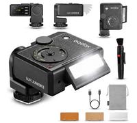 Godox Lux Junior II Retro Camera Flash, GN18 TTL Speedlight, HSS, GN18,