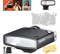 Godox Lux Junior Retro Camera Flash for Canon Sony Nikon Fujifilm Olympus Camera Flash Speedlight Speedlite,GN12 6000K±200K CCT,Auto & Manual Flash 1/1-1/64 Flash Power,for Digital Camera Film Camera