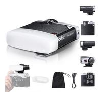 Godox Lux Junior Retro Camera Flash, GN12, 7 Power Levels, Auto & Manual