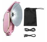 Godox Lux Senior Retro Camera Flash GN14 Color Temperature 6000K Auto & Manual Flash Modes Replacement for Canon Nikon Sony Fujifilm Olympus Hot-shoe Cameras Pink