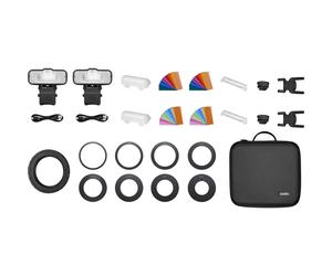 Godox Macro Ring Flash Two Light Kit MF-12