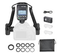 Godox MF-T76 C Macro Twin Flash Compatible with Canon Cameras 76W TTL/HSS | 2.4G Wireless Flash, GN22.4,1.2s Recycling, Dual Flash Heads 0°- 150° Rotation for Macro Photography
