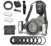 Godox MF-T76 C TTL Macro Twin Flash for Canon Cameras, 76Ws GN22.4 HSS