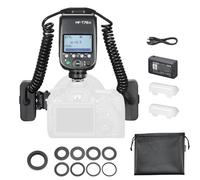 Godox MF-T76 N Macro Twin Flash Compatible with Nikon Cameras 76W TTL/HSS | 2.4G Wireless Flash, GN22.4,1.2s Recycling, Dual Flash Heads 0°- 150° Rotation for Macro Photography