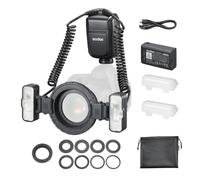 Godox MF-T76 S Macro Twin Flash Compatible with Sony Cameras 76W TTL/HSS | 2.4G Wireless Flash, GN22.4,1.2s Recycling, Dual Flash Heads 0°- 150° Rotation for Macro Photography