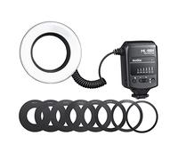 Godox ML-150II Macro Ring Flash Light GN12 8pcs Adapter Rings