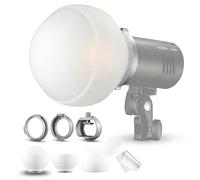 Godox ML-CD15 Diffusion Dome, Collapsible Flash Softbox with 3 Adapters