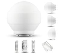 Godox ML-CD15 Diffusion Dome, Collapsible Flash Softbox with 3 Adapters for Godox V1 AD100Pro AD200Pro Series, ML100Bi ML80Bi ML150Bi ML60Bi Video Light, 360° Soft Light Modifier