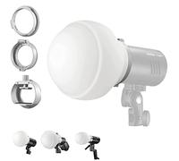 Godox ML-CD15 Diffusion Dome Kit - Flash Light Diffuser for Godox V1 V100 AD100PRO AD200Pro II V860III V850II TT685II TT685 TT600 TT560II TT520II ML30 ML30Bi ML60 ML60Bi AD300PRO AD400PRO