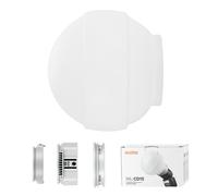 Godox ML-CD15 Foldable Dome Diffuser Kit with 3 Adapters for Godox ML30 ML30Bi ML60 ML60Bi & AD100Pro AD200 AD200PRO & V1 V860III V860II V850III