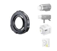 Godox ML-GB Bowens Adapter for AD300Pro AD300Pro II AD400Pro AD400 Pro II | for Godox Mount Flash, for Godox ML150Bi ML80Bi ML100R ML100Bi ML60IIBi ML30 ML30Bi ML60 ML60Bi Godox Mount Led Video Lights