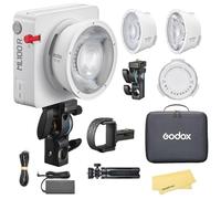 Godox ML100R Kit4 RGB LED Video Light with Bluetooth Control, 1800K-10000K CCT, high 95 CRI/TLCI, 14 FX Modes, 110W Input Power, Compact&Lightweight for Professional Filmmaking, Photography, Vlogging