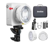 GODOX ML100R RGB LED Video Light Kit2 with AK-B01 NP-F Battery Accessory Kit, 110W Fill Light, 1800K-10000K, APP Control, 14 Lighting Effects for Vlog Live Portrait Photography