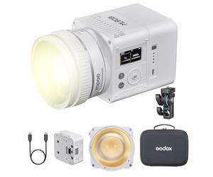 Godox ML80Bi LED Video Light Bi-color 2800K-6500K,11 FX Modes 29600 Lux @1m CRI 96 Supports APP Control, NFC