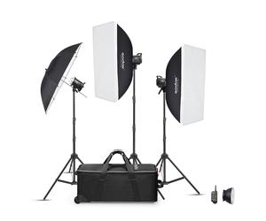 Godox MS300-V Studio Flash 3-Head Kit