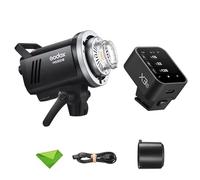 Godox MS300V 300W Studio Flash+X3-C Flash Trigger for Canon, 5800±200K 0.1~1.8S Recycle Time with LED Modeling Lamp Strobe Flash Monolight for Studio, Portrait, Commerce Photography, etc