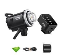 Godox MS300V 300W Studio Flash+X3-F Flash Trigger for Fuji Fujifilm, 5800±200K 0.1~1.8S Recycle Time with LED Modeling Lamp Strobe Flash Monolight for Studio, Portrait, Commerce Photography, etc