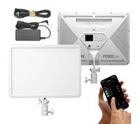 Godox P260C Pro Light Panel 45W Bi-Color LED Video Light 2800K-6500K CRI98+ Type-C/DC/Battery Powered with NFC APP Control for Live Streaming Video Recording