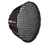 Godox QR-P120 120cm Quick Release Deep Parabolic Softbox With P120-G Honeycomb Grid Bowens S-Type Double Diffusion Layer Easy-Open 16-Sided Design Compact Portable Photography Video Lighting Modifer