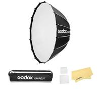 Godox QR-P120T 120cm/47.2inch Quick Release Parabolic Softbox,Bowen Mount with Inner&Front Diffuser,Suitable for On-site and Small-space Shooting
