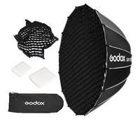 godox QR-P120T 47"" Quick Release Parabolic Softbox for Godox SL60II SL150III FV150II AD300PRO AD400PRO AD600BM SZ300R VL300 UL150II ML60 Other Bowen Mount Studio Flash Speedlite