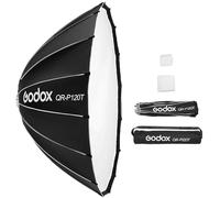 Godox QR-P120T Softbox 120cm/47.2in Foldable Quick Release Parabolic Softbox with Standard Bowen Mount & Diffusers for Studio Portrait Live Photography