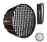 Godox QR-P70 70cm (27.5 Inch) Hexadecagon Softbox Collapsible, with Bowens Mount Speedring, Front & Inner Diffuser, Grid, Carrying Bag and USB LED for Godox (27.5inch/70cm)