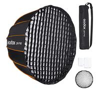 Godox QR-P90 Deep Parabolic Softbox 35in 90cm with Grid Bowens Mount Carrying Bag Quick Set Up Professional Softbox for Photography Studio Portrait Video Shooting (35in / 90cm)