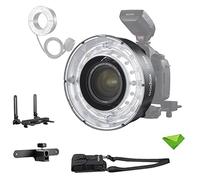 Godox R200 Macro Ring Flash Head for AD200 AD200 Pro 5800±200K 200Ws with Modeling Lamp Macro Speedlight for DSLR Cameras for Portrait Shooting, Macro Shooting, Medical Shooting, Dental Shooting, etc