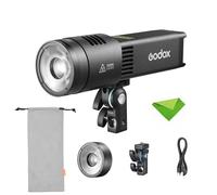 Godox RS100Bi Bi-Color LED Video Light, 2800-6500K Photography Flashlight, 11 FX Light Effects, CRI≈98, TLCI≈98, 3 Control Ways, 0.1% Brightness Adjustment, Godox S Mount Light for Videography