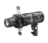 Godox RS60R RGB LED Video Light & SP36K Projection Kit | Compact, Versatile 1K Lighting Solution for Creators | Multi-Power, App-Controlled, 14 FX Modes