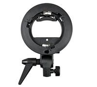 Godox S-Type Bracket Bowens Mount Holder for Speedlite Flash Snoot Softbox