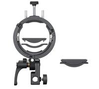 Godox S3 Speedlite Bracket for Bowens Mount, 2025 Upgraded S2 S-Type Version, Smaller & Lighter Flash Holder for Reflector, Snoot, Umbrella and Softbox